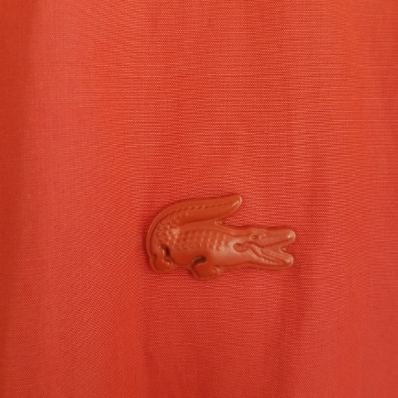 Lacoste Orange Rain Jacket - Picture 2 of 7